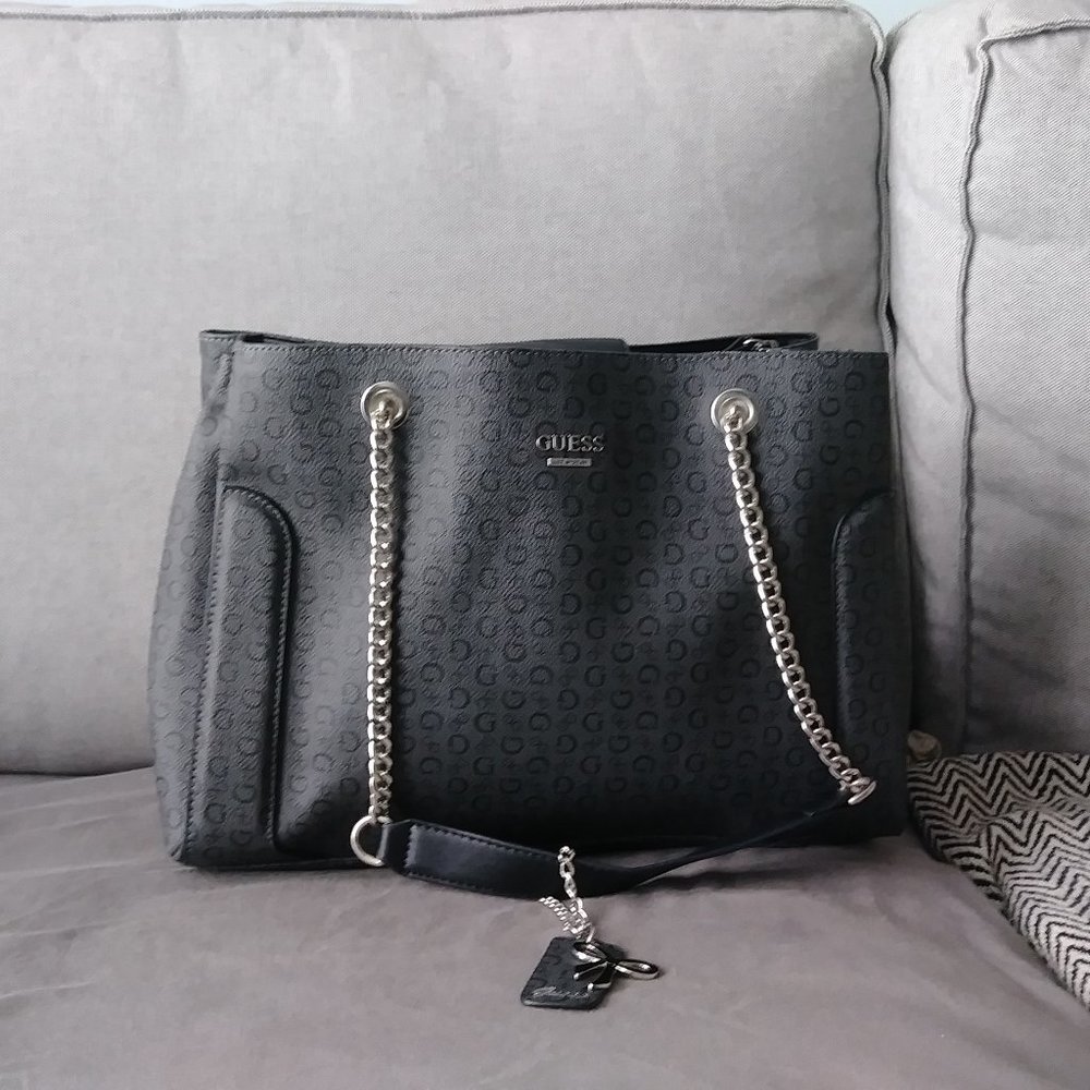 Guess dark grey bag - medium size